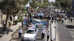 راهپیمایی روز قدس در مه‌ولات برگزار شد